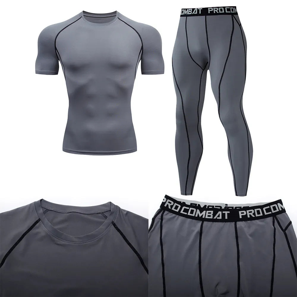 2pcs Compression Sportswear