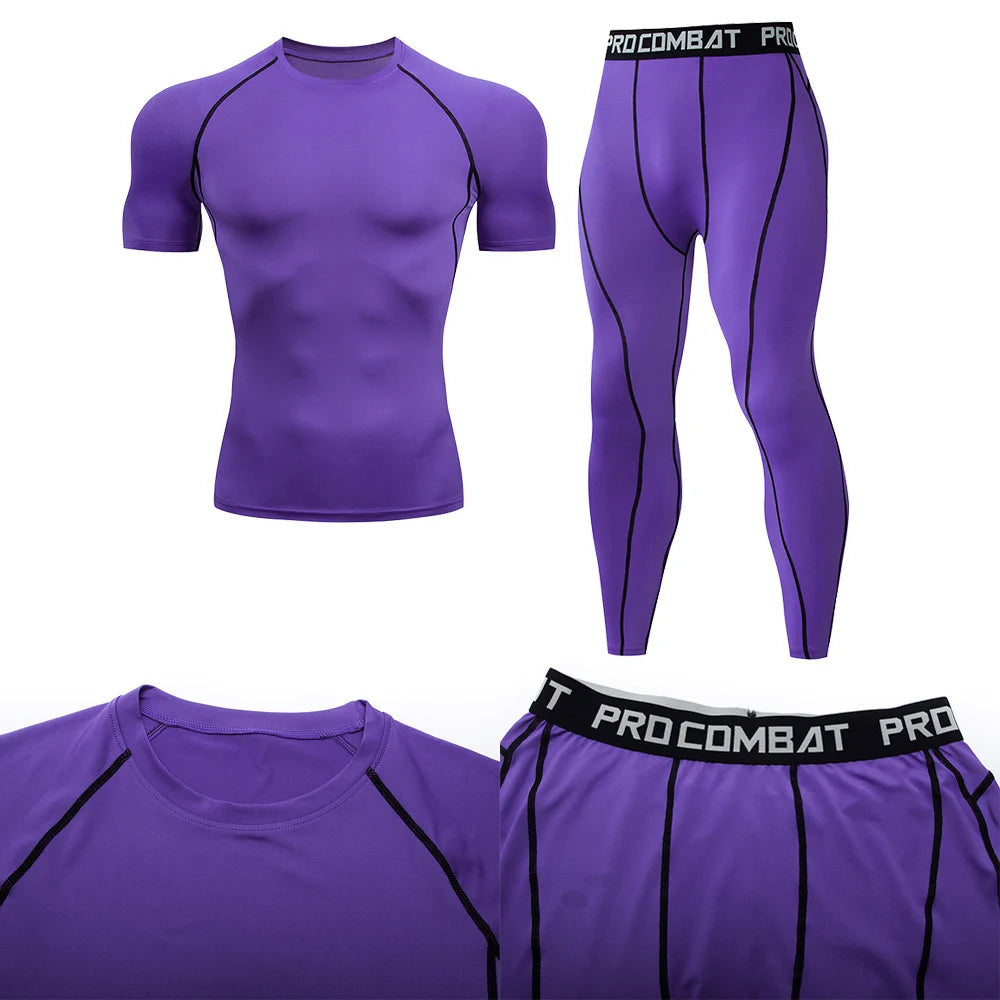 2pcs Compression Sportswear