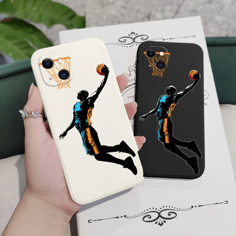 Basketball Silhouette Phone Case