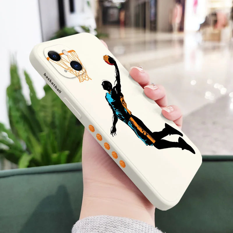 Basketball Silhouette Phone Case