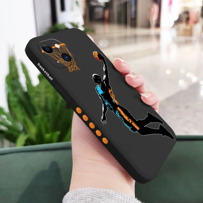 Basketball Silhouette Phone Case