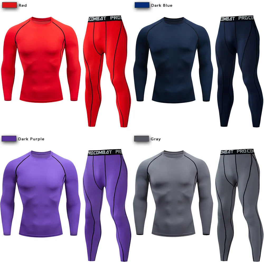 2pcs Compression Sportswear