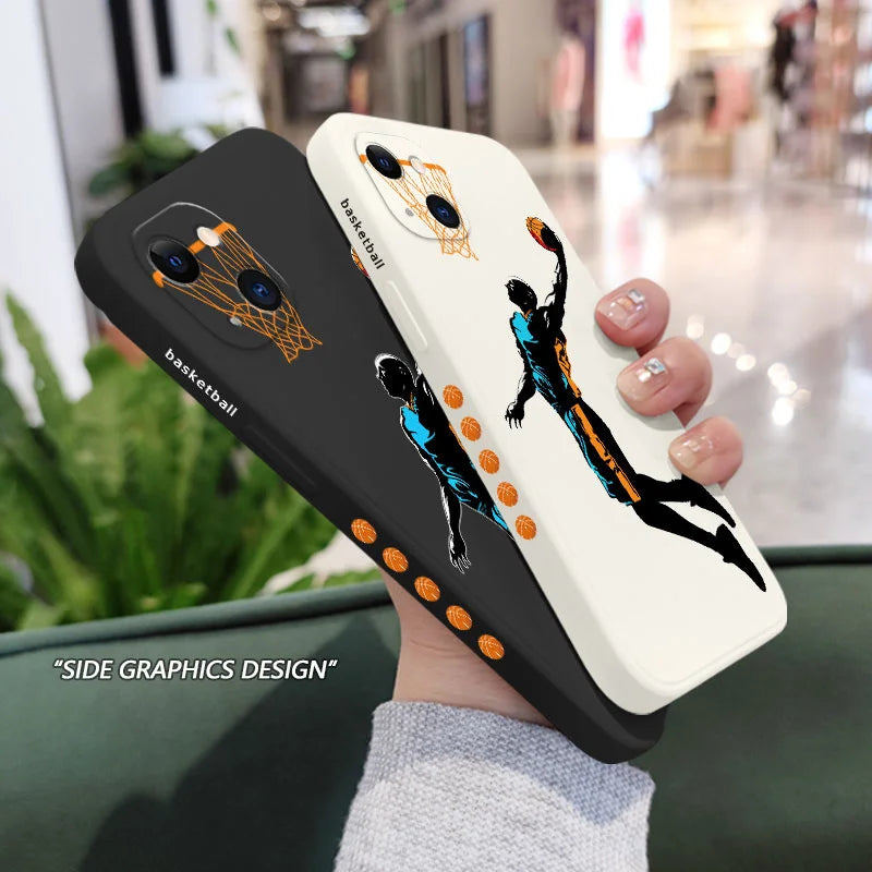 Basketball Silhouette Phone Case