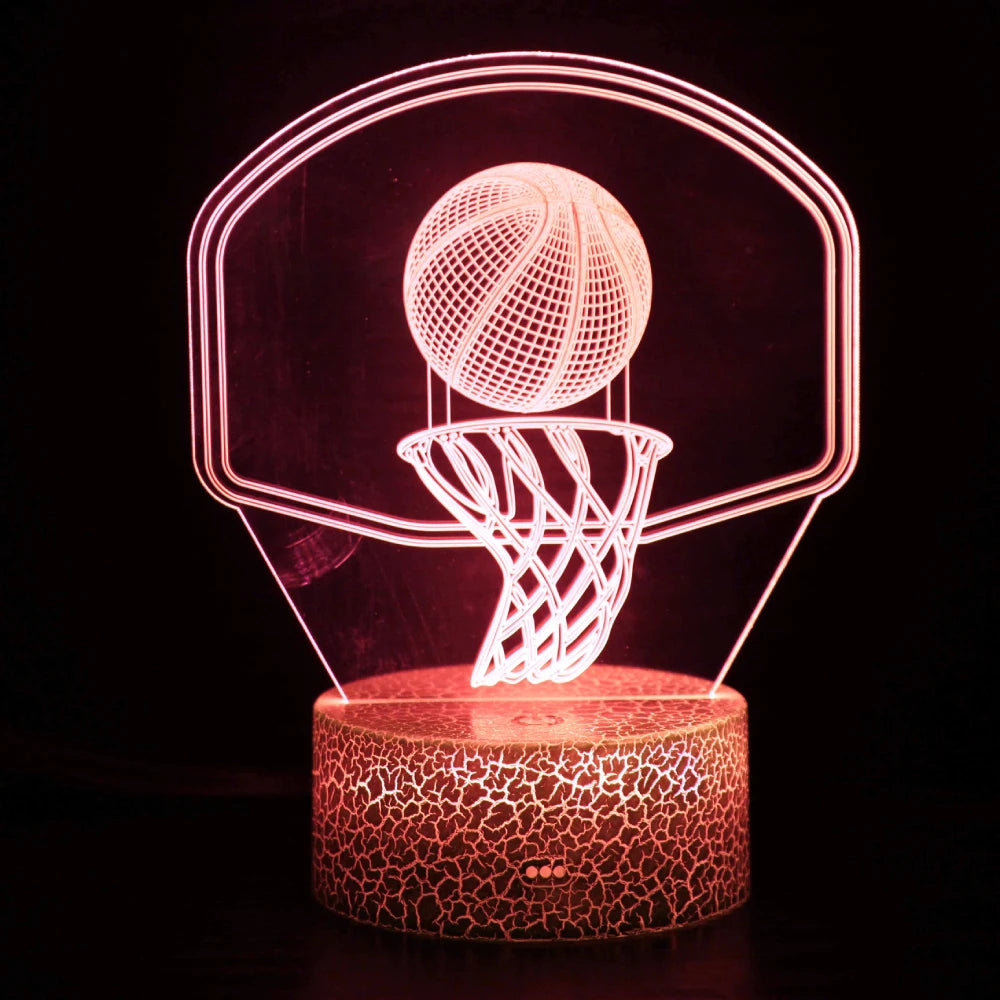 Swoosh LED Lamp