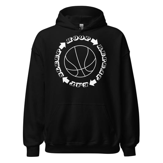 Eat Sleep Hoop Repeat Hoodie